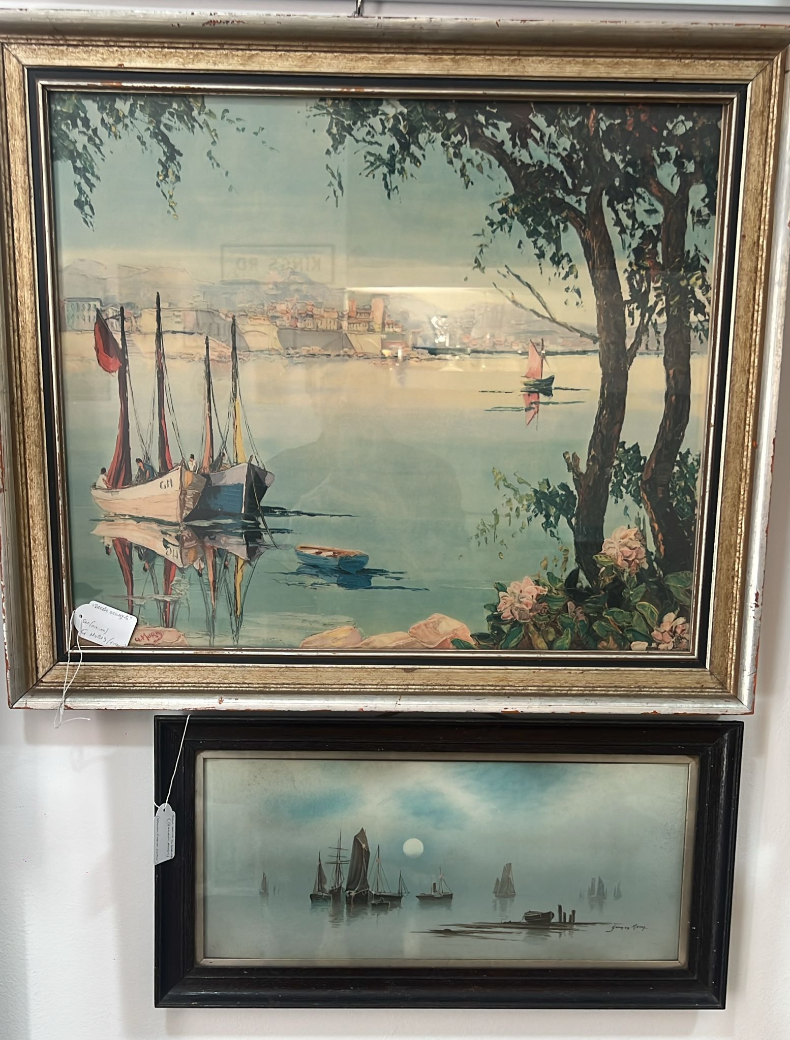 Coppia di marine portuali